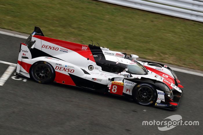 #8 Toyota Gazoo Racing Toyota TS050: Sebastien Buemi, Kazuki Nakajima, Fernando Alonso