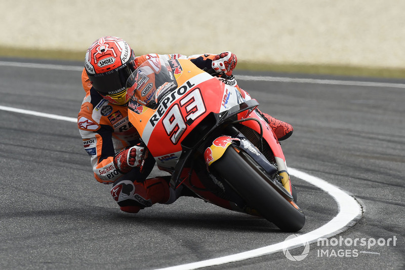 Marc Marquez, Repsol Honda Team, running wide