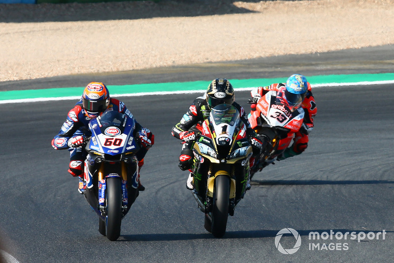 Michael van der Mark et Jonathan Rea