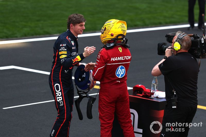 Lewis Hamilton, Ferrari, Max Verstappen, Red Bull Racing