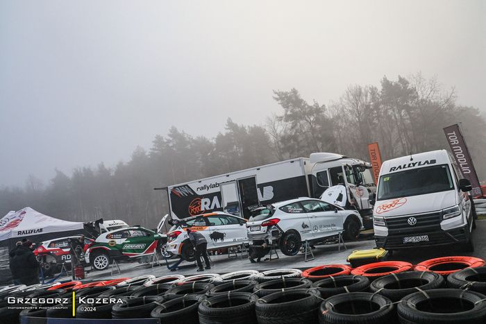 Testy przed Rajdem Barbórka