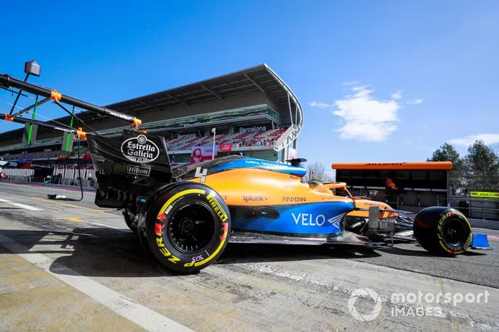 Lando Norris, McLaren MCL35 