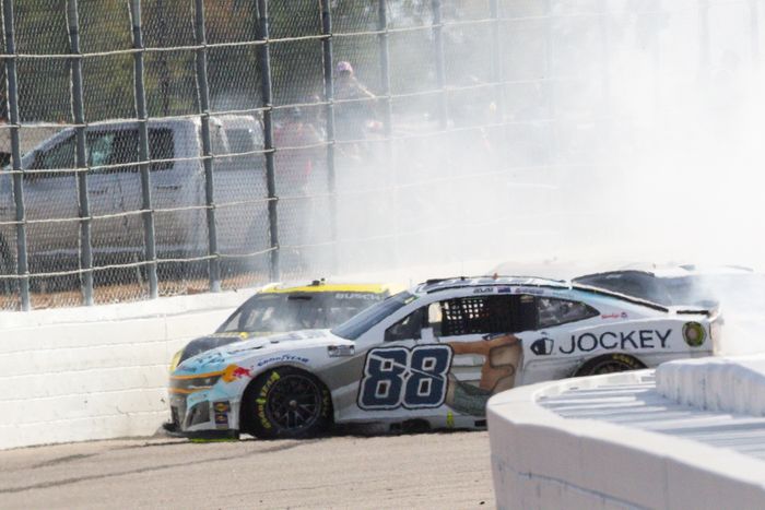 Choque de Shane van Gisbergen, Trackhouse Racing Chevrolet