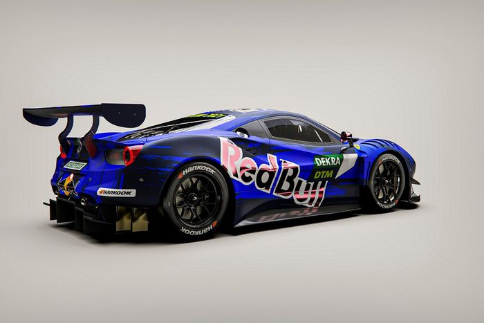 AF Corse Red Bull design per Liam Lawson