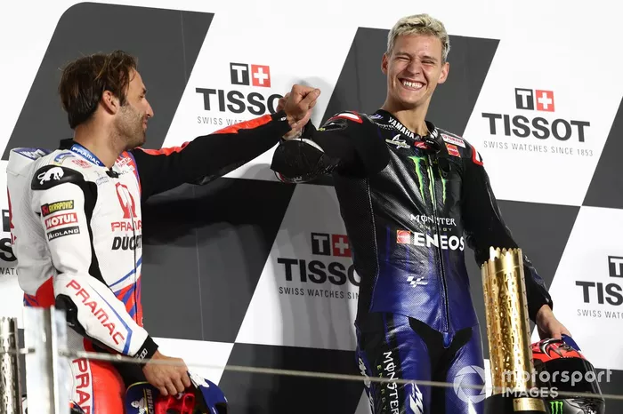 Podio: ganador Fabio Quartararo, Yamaha Factory Racing