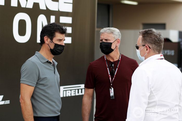 Mark Webber y David Coulthard