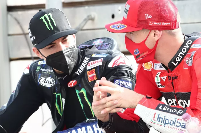 Maverick Viñales, Yamaha Factory Racing Jack Miller, Ducati Team