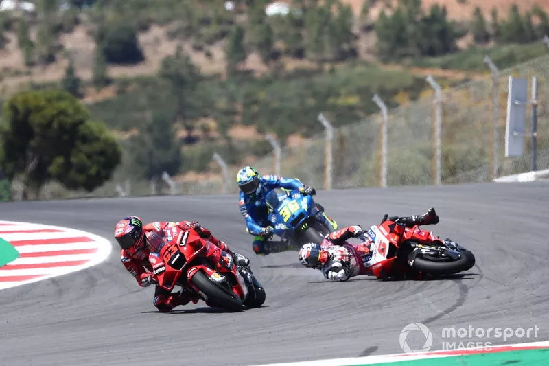 Caída de Johann Zarco, Pramac Racing 