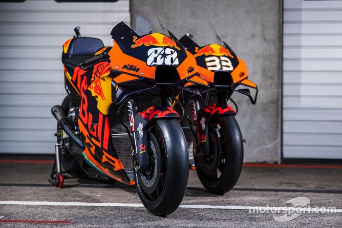 Motos de Miguel Oliveira, Red Bull KTM Factory Racing y Brad Binder, Red Bull KTM Factory Racing
