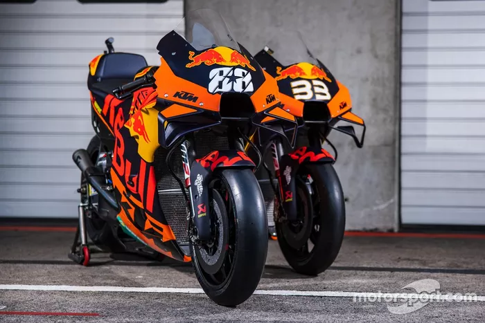 Motos de Miguel Oliveira, Red Bull KTM Factory Racing y Brad Binder, Red Bull KTM Factory Racing