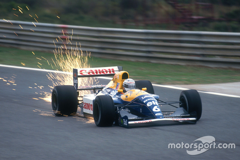 Funkenflug: Riccardo Patrese, Williams FW14