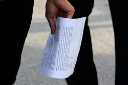 Un communiqué de presse de Honda