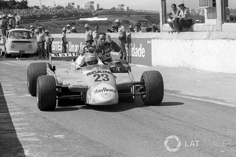 Bruno Giacomelli, Alfa Romeo 179, mit Patrick Depailler, Alfa Romeo