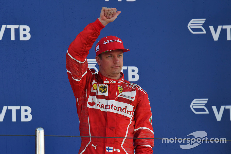 Raikkonen volvió al podio