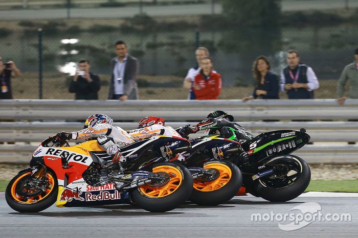 Dani Pedrosa, Repsol Honda Team, Marc Marquez, Repsol Honda Team, Johann Zarco, Monster Yamaha Tech 3