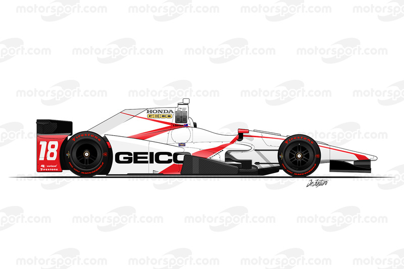 #18 - James Davison, Dale Coyne Racing Honda