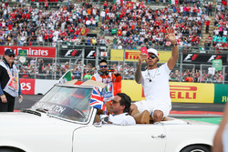 Lewis Hamilton, Mercedes AMG F1 on the drivers parade