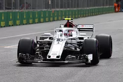 Charles Leclerc, Sauber C37 op de grid