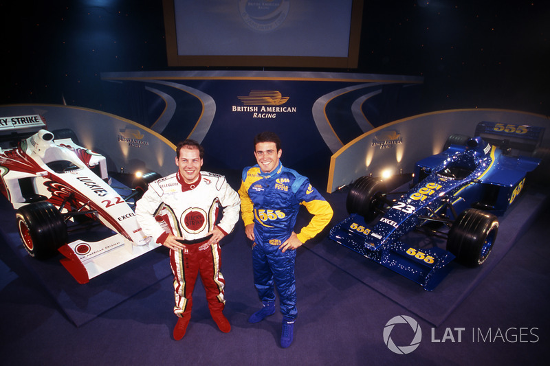 Jacques Villeneuve ve Ricardo Zonta, British American Racing