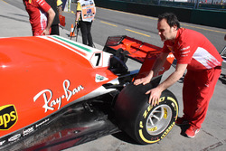 Аеродинамічні елементи задньої частини Ferrari SF71H