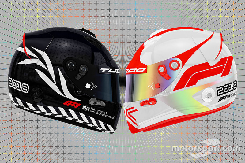 F1 logo ile kask tasarımları