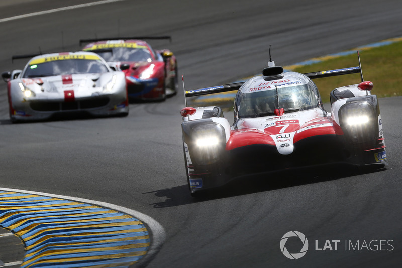 #7 Toyota Gazoo Racing Toyota TS050: Mike Conway, Kamui Kobayashi, Jose Maria Lopez, Fernando Alonso