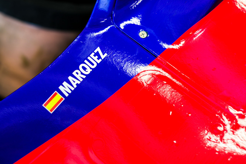 Marc Márquez, prueba el auto F1 de Toro Rosso