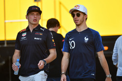 Max Verstappen, Red Bull Racing e Pierre Gasly, Scuderia Toro Rosso