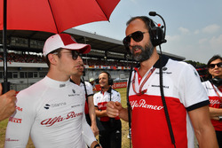 Charles Leclerc, Sauber on the grid