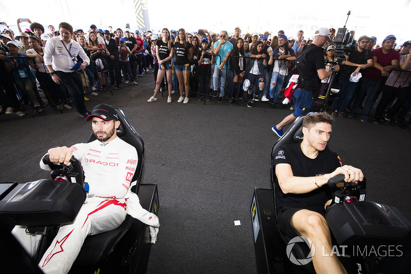 Jose Maria Lopez, Dragon Racing & Edoardo Mortara, Venturi Formula E Team
