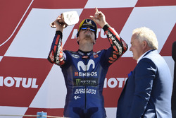 Podium: Maverick Viñales, Yamaha Factory Racing