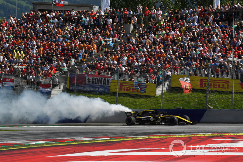 Hulkenberg meldt zijn motorprobleem