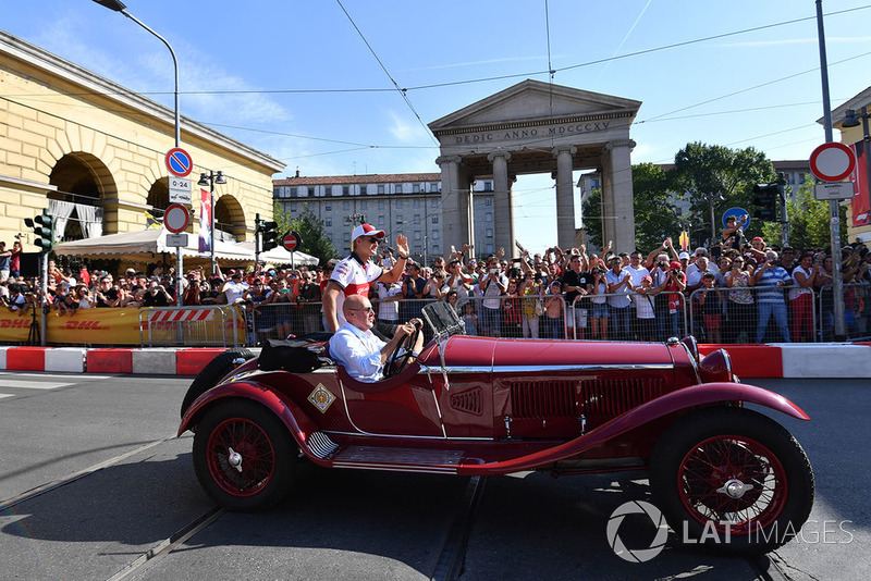 Marcus Ericsson, Sauber su un'Alfa Romeo Storica