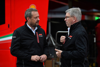 Ross Brawn, Formula One Managing Director of Motorsports and Steve Nielson FOM