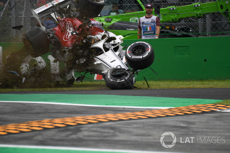 L'accident de Marcus Ericsson, Sauber C37