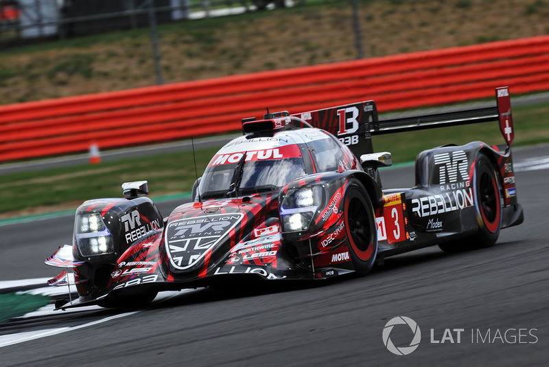 #3 Rebellion Racing Rebellion R-13: Mathias Beche, Gustavo Menezes, Thomas Laurent 