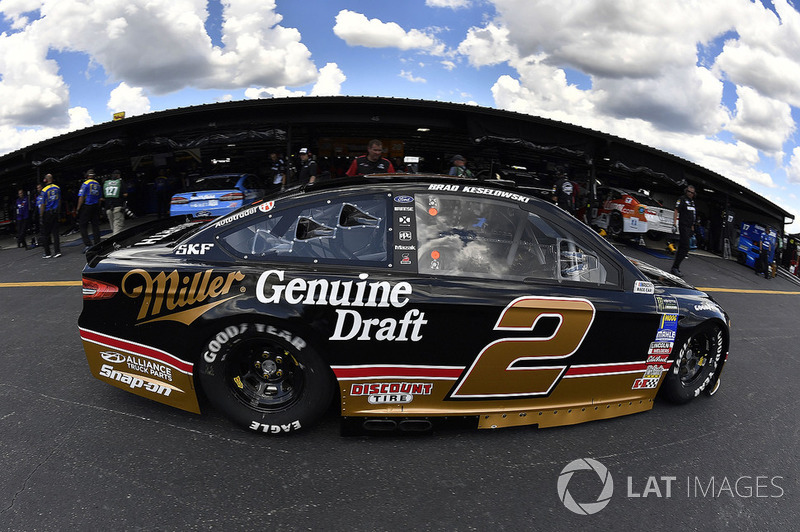 Brad Keselowski, Team Penske, Ford Fusion Miller Genuine Draft