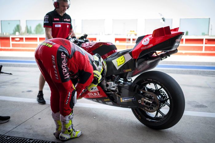 Alvaro Bautista, Ducati, Test Misano