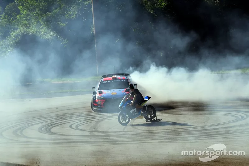 Celestino Vietti, Sky Racing Team VR46, Dani Sordo, Hyundai I20 Coupe WRC