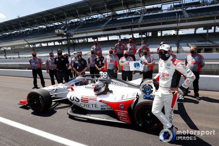 Marco Andretti, Andretti Herta with Marco & Curb-Agajanian Honda, poleman de la Indy 500