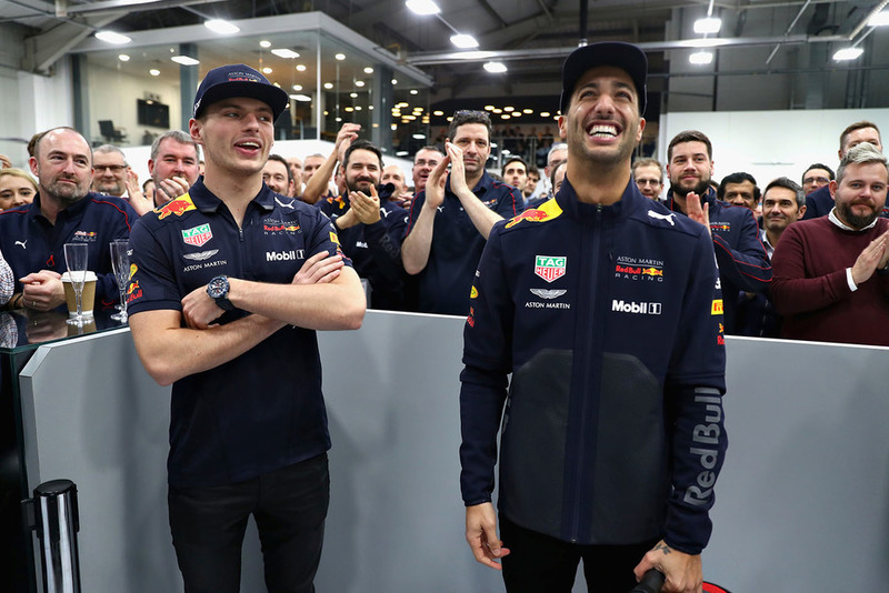 Daniel Ricciardo, Red Bull Racing et Max Verstappen, Red Bull Racing