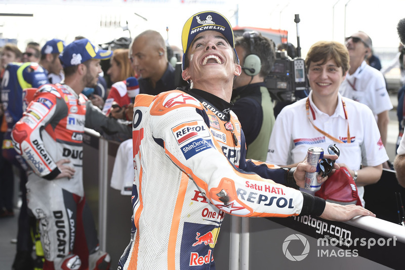 Il poleman Marc Marquez, Repsol Honda Team