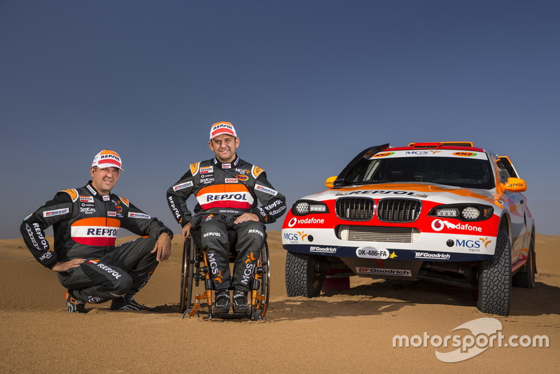 Isidre Esteve and Txema Villalobos, Repsol Rally Team 