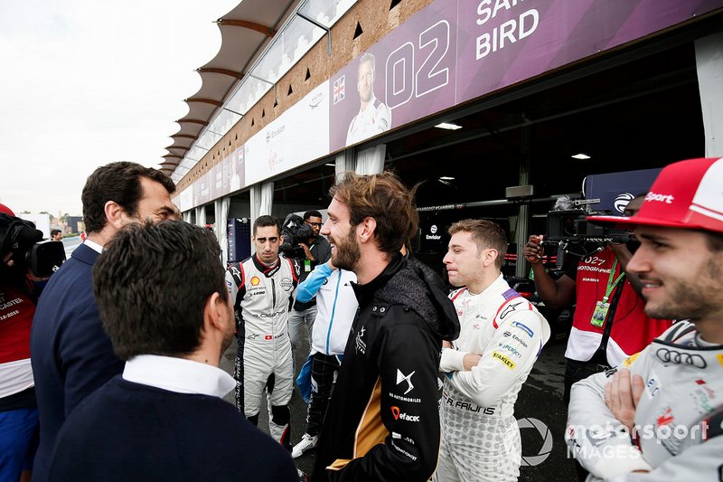 Sébastien Buemi, Nissan e.Dams, Jean-Eric Vergne, DS TECHEETAH, Robin Frijns, Envision Virgin Racing, Daniel Abt, Audi Sport ABT Schaeffler
