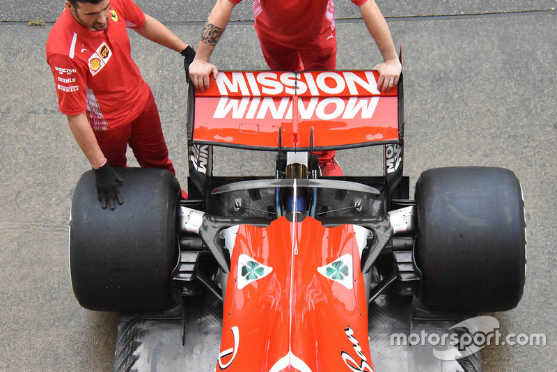 Das neue Ferrari-Design in Suzuka