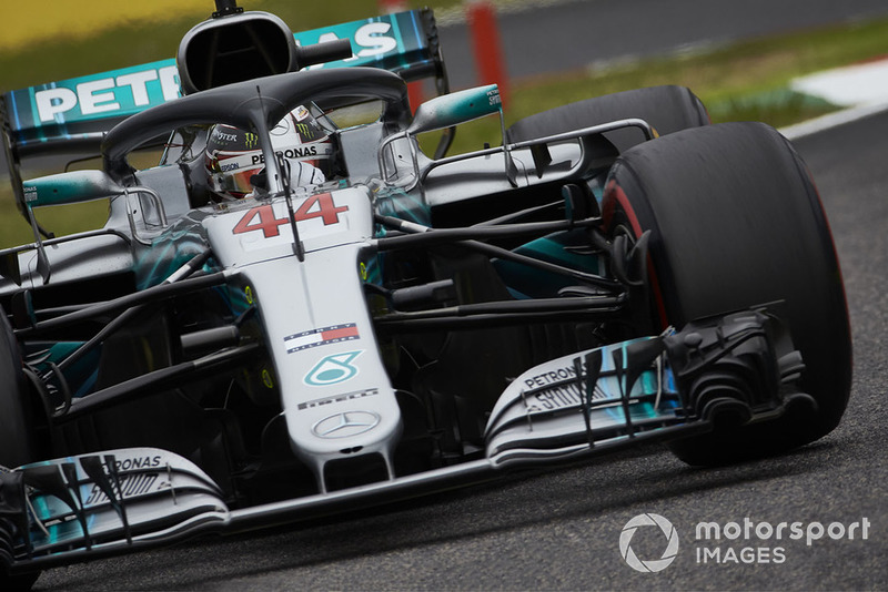 Hamilton estuvo disfrutando de un gran ritmo desde el viernes