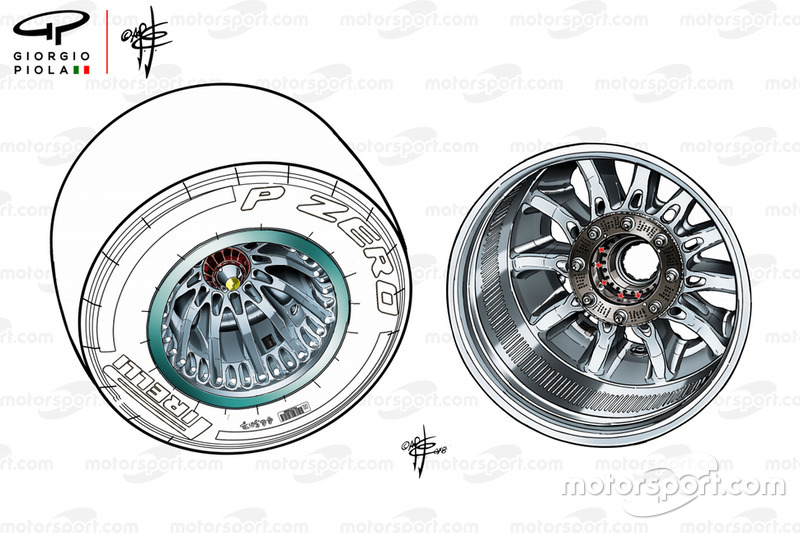 Mercedes W09 rim