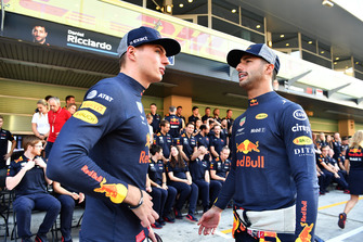 Max Verstappen, Red Bull Racing and Daniel Ricciardo, Red Bull Racing