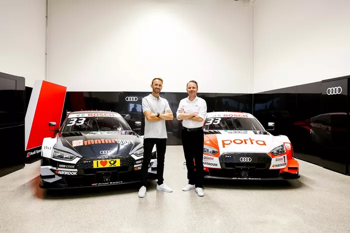 Rolf Michl, Chief Operating Officer Audi Sport racing, René Rast