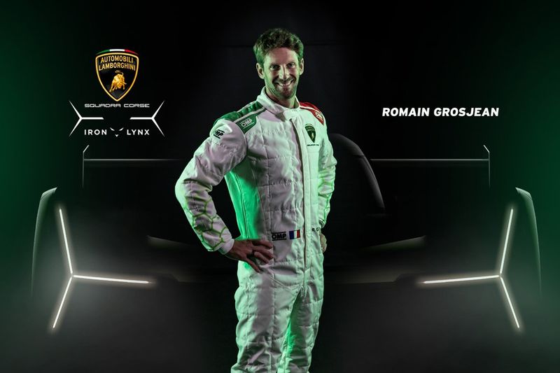 Romain Grosjean, Lamborghini Squadra Corse